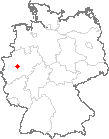 Karte Herdecke an der Ruhr